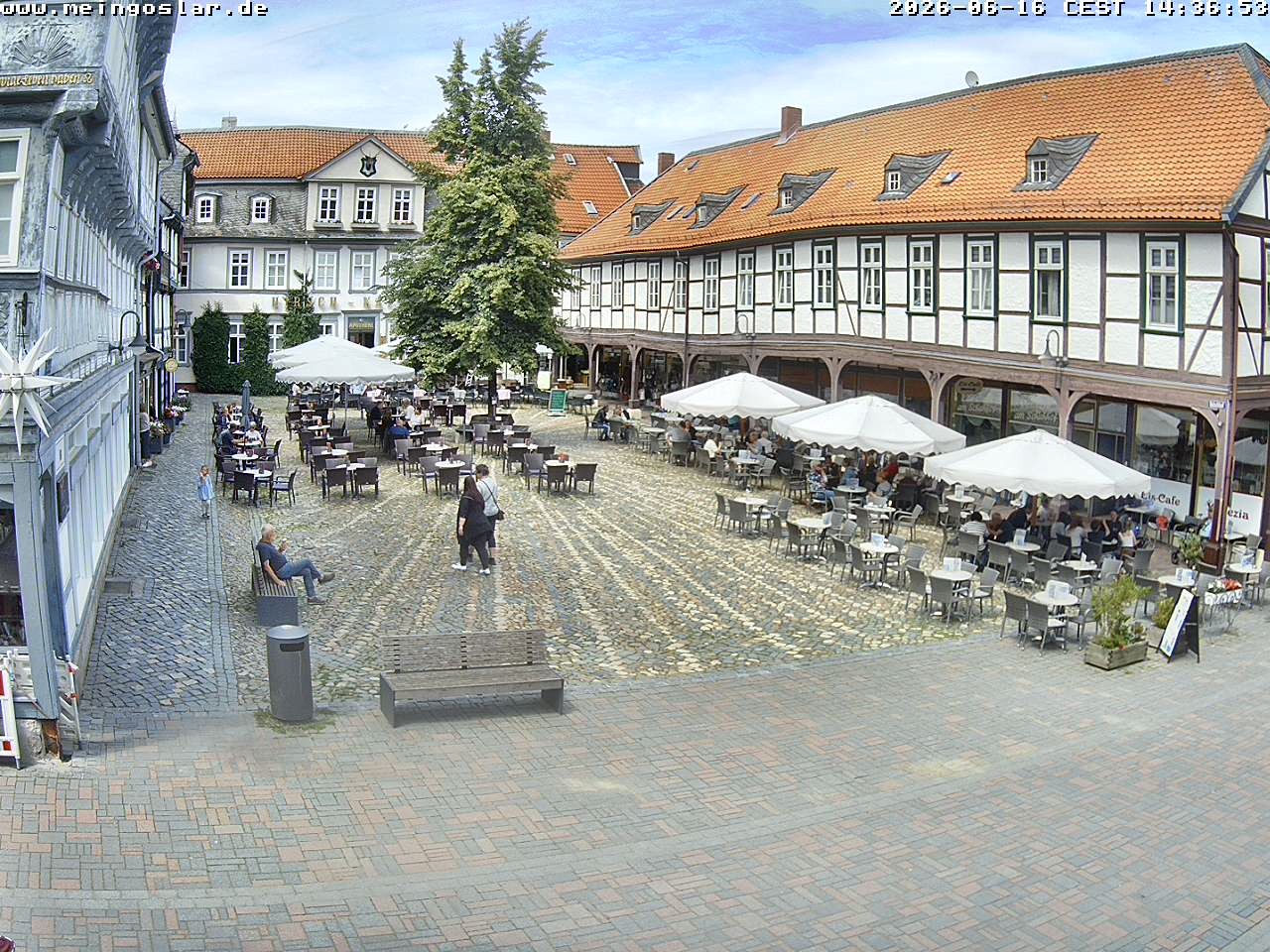 Archiv Foto Webcam Goslar - Schuhhof
