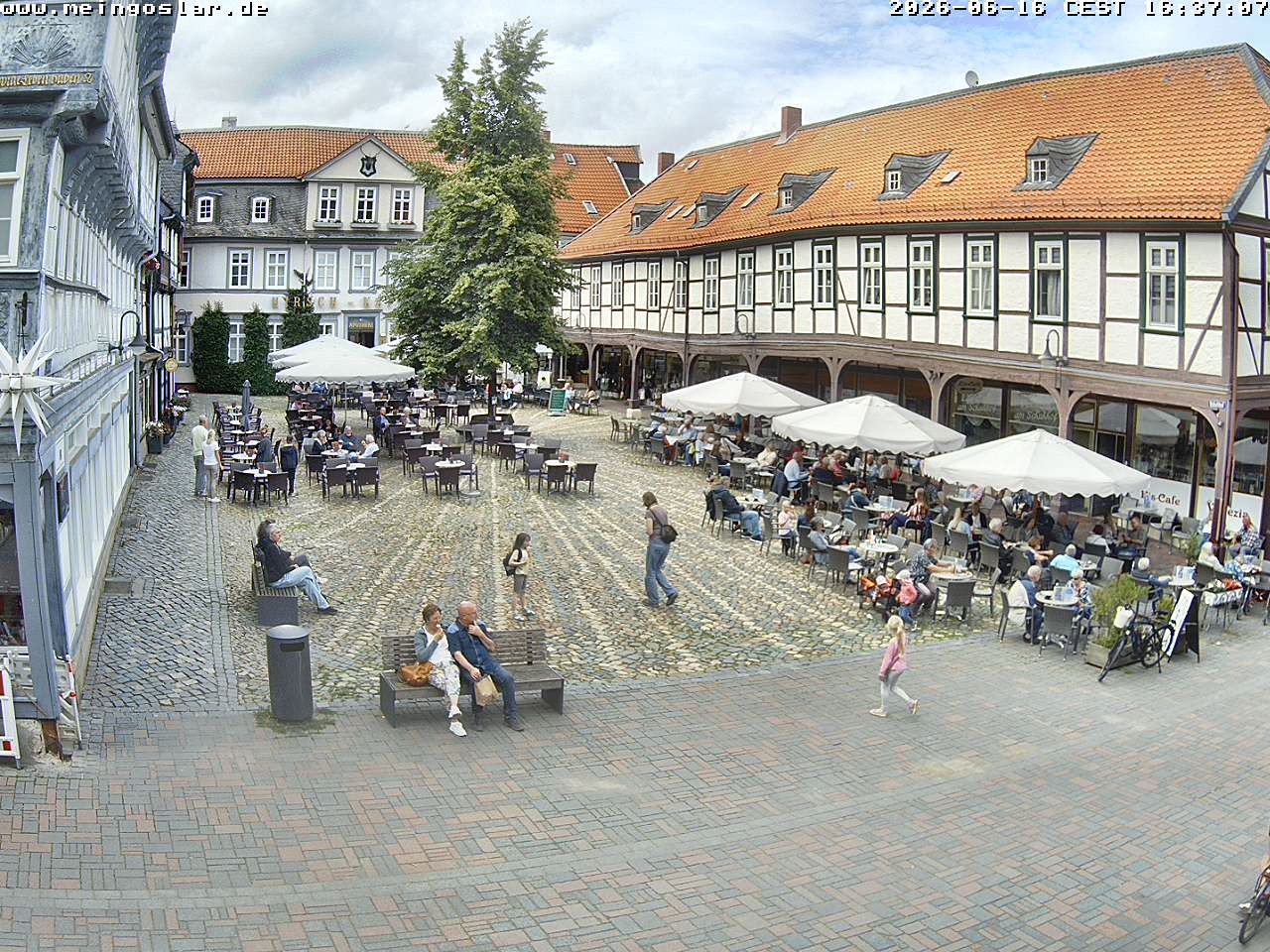 Archiv Foto Webcam Goslar - Schuhhof