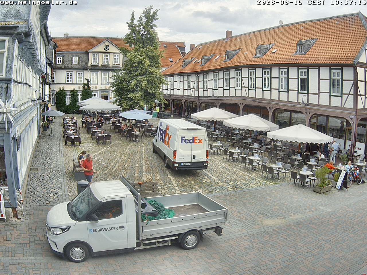 Archiv Foto Webcam Goslar - Schuhhof