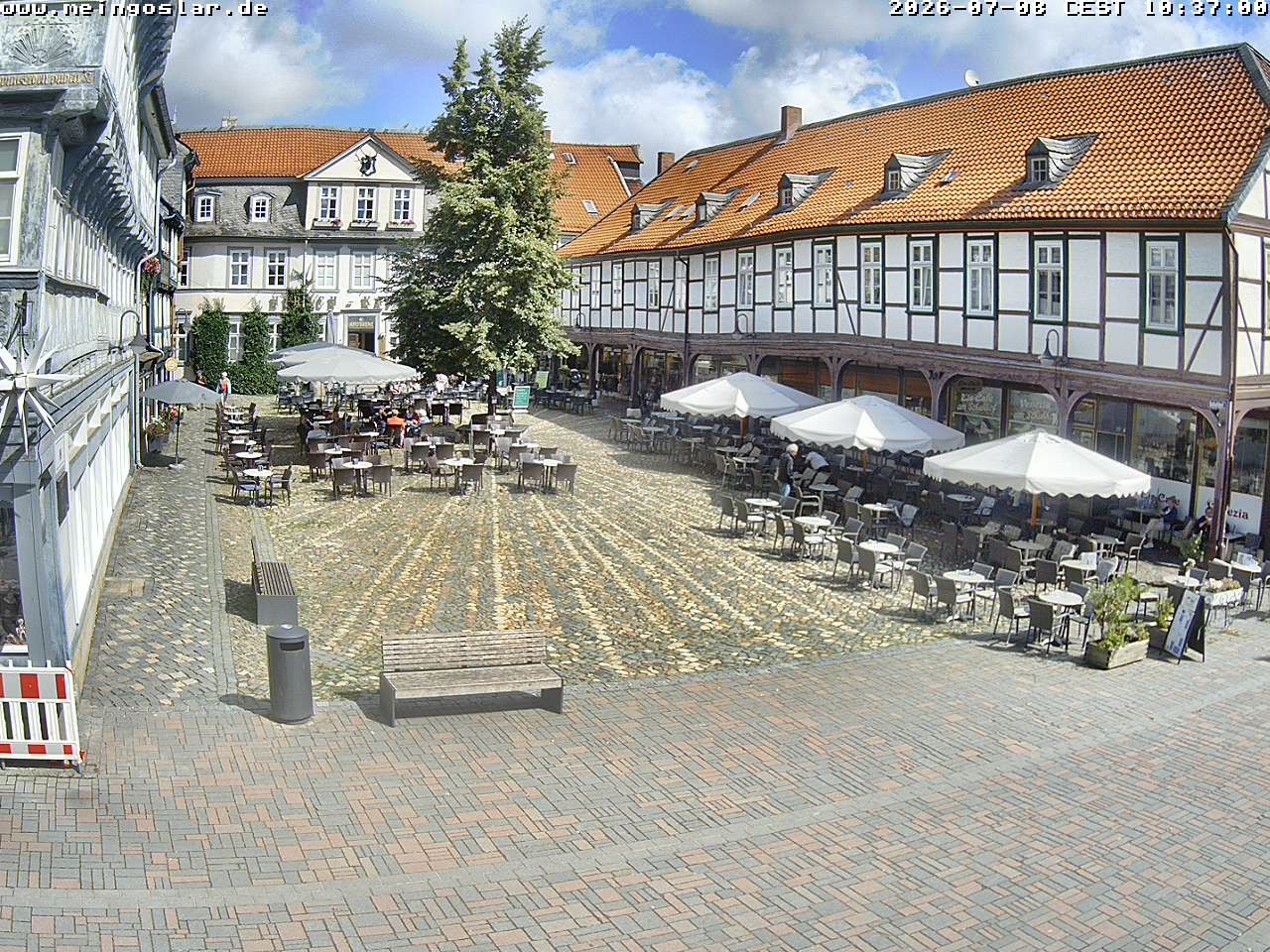 Archived image Webcam Goslar - Christmas Market
