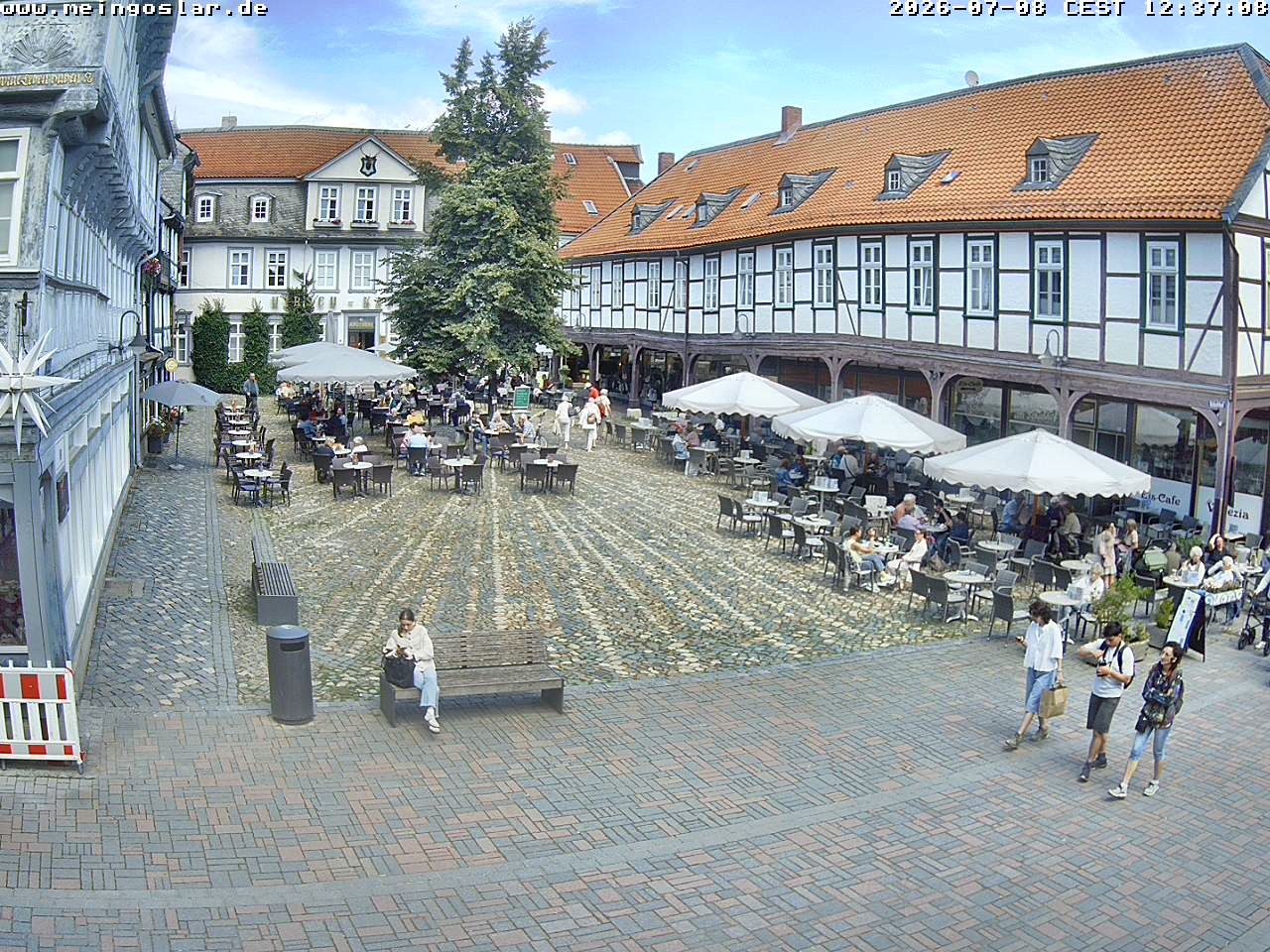Archived image Webcam Goslar - Christmas Market