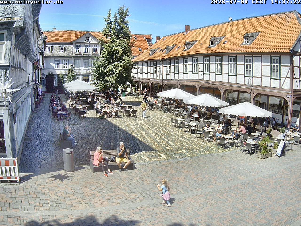 Archived image Webcam Goslar - Christmas Market