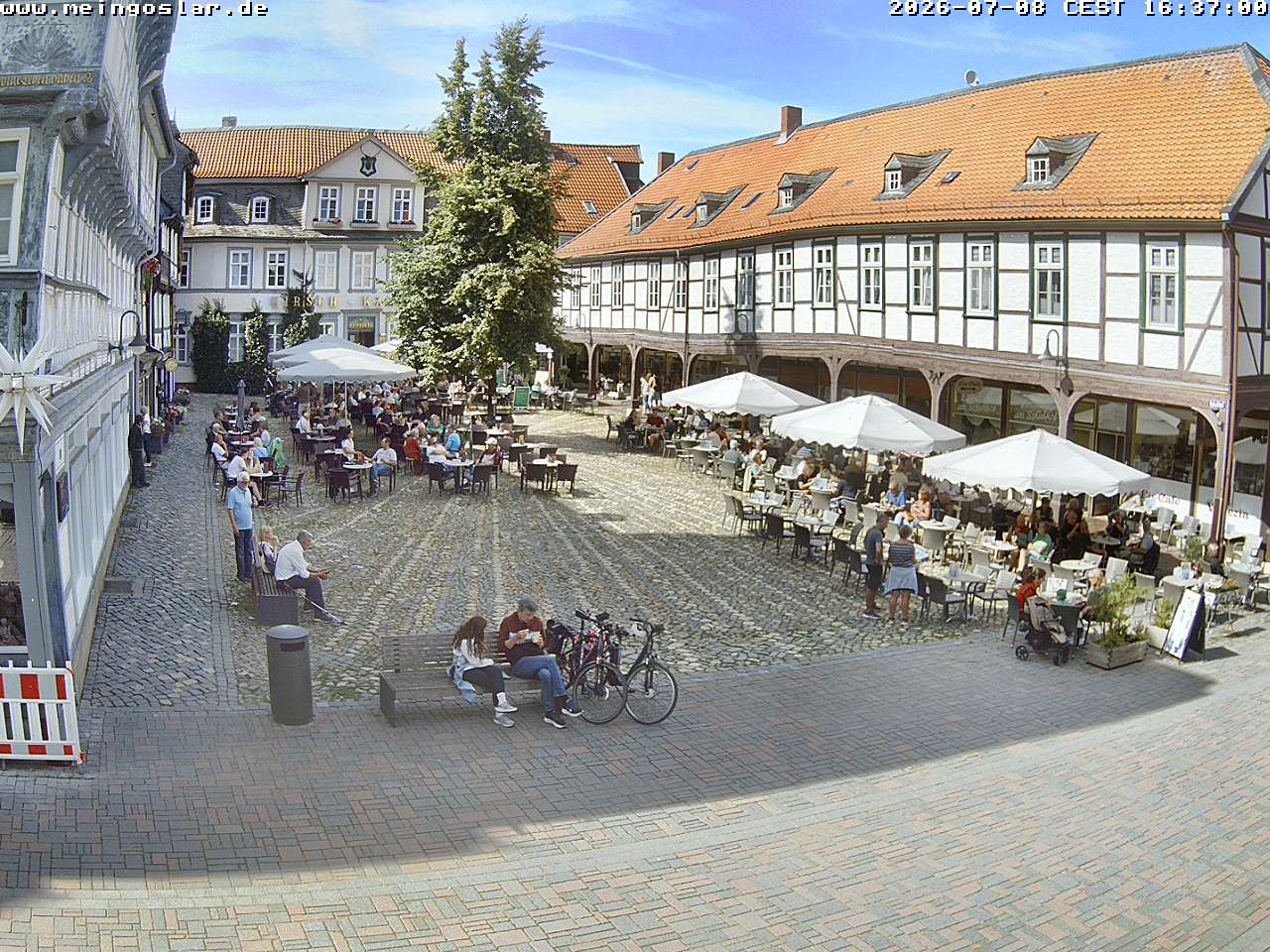 Archived image Webcam Goslar - Christmas Market