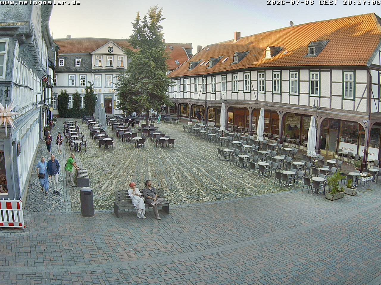 Archived image Webcam Goslar - Christmas Market