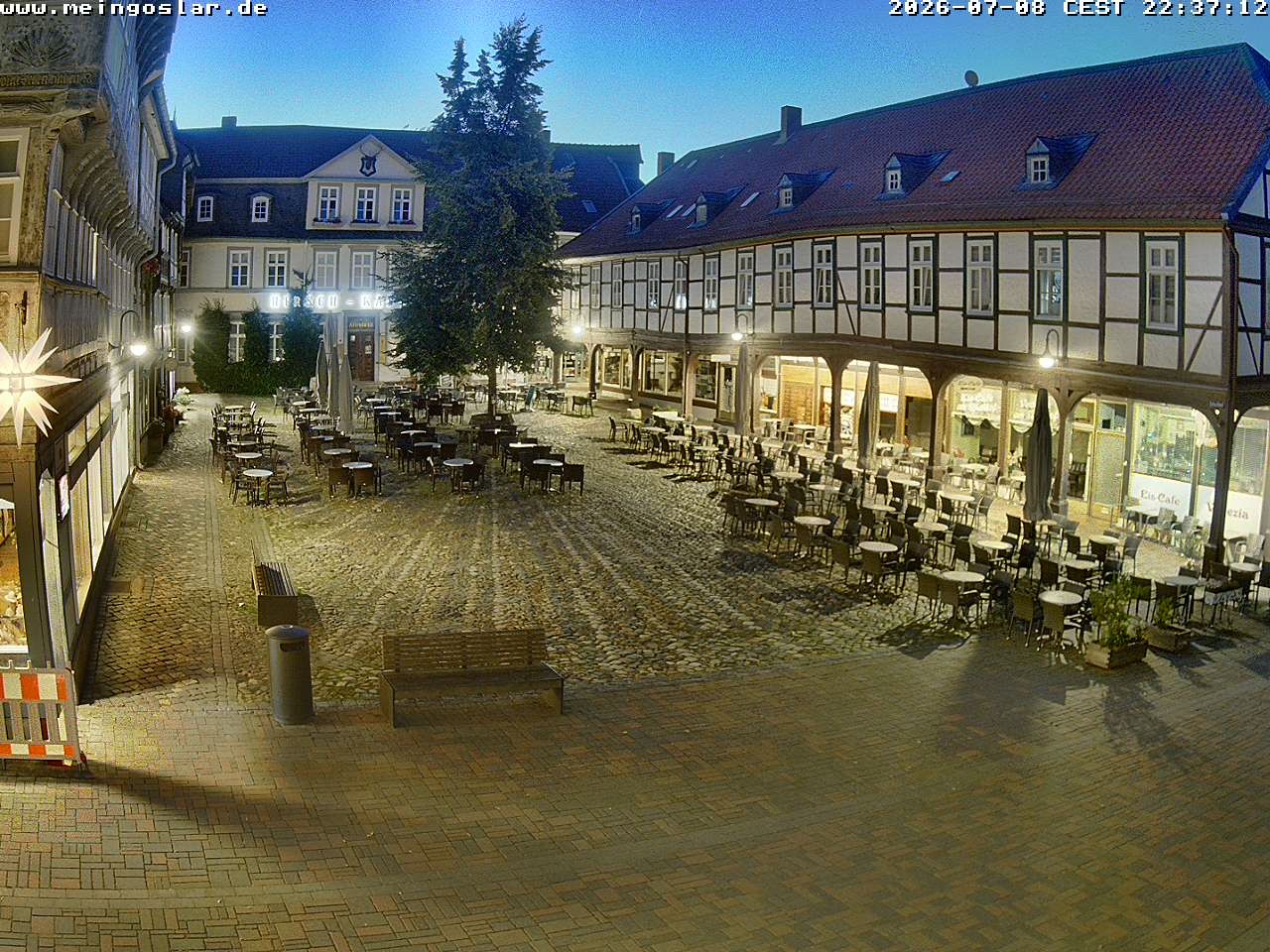 Archived image Webcam Goslar - Christmas Market