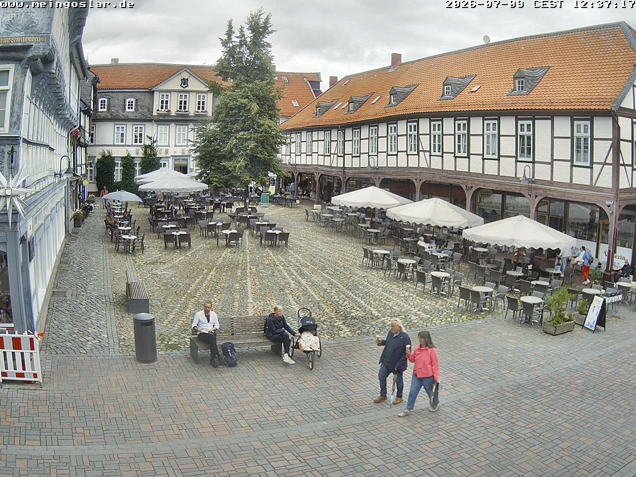 Archiv Foto Webcam Goslar - Schuhhof
