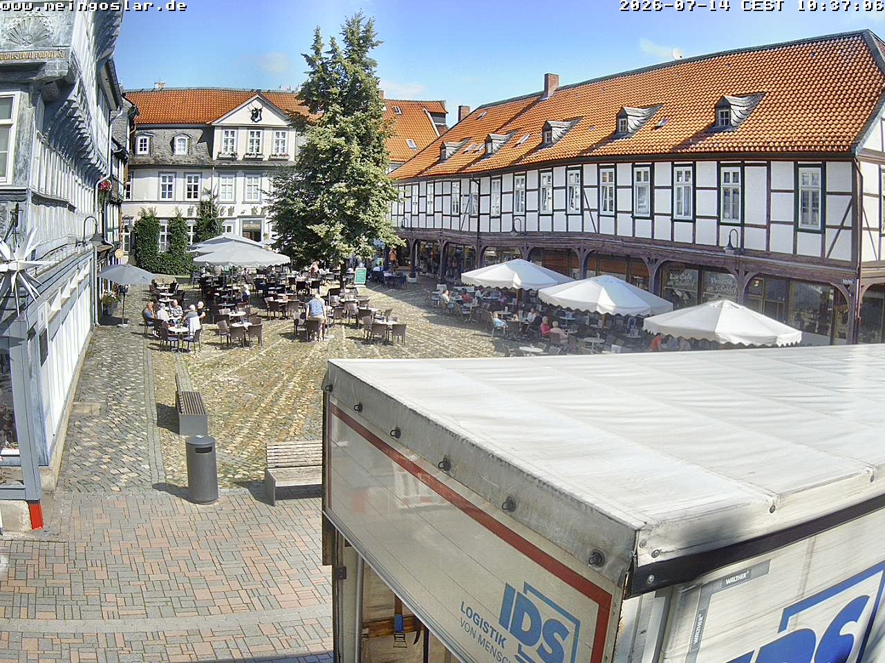 Archiv Foto Webcam Goslar - Schuhhof
