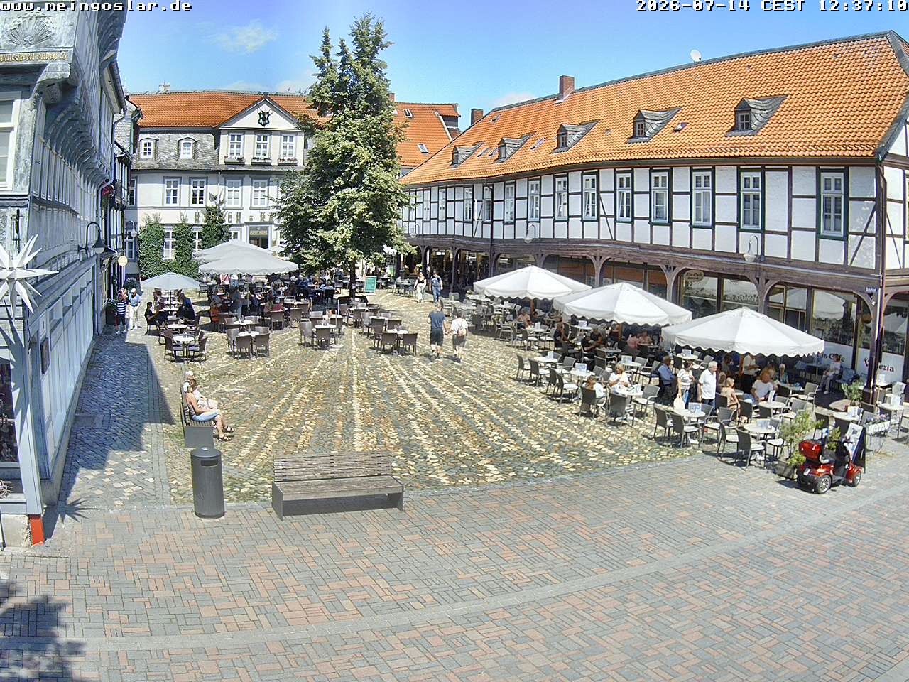 Archiv Foto Webcam Goslar - Schuhhof