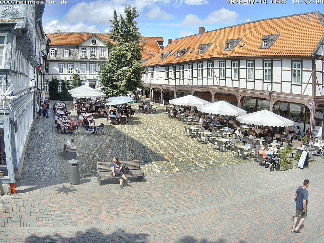 Archiv Foto Webcam Goslar - Schuhhof