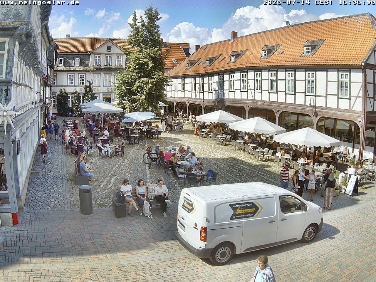 Archiv Foto Webcam Goslar - Schuhhof