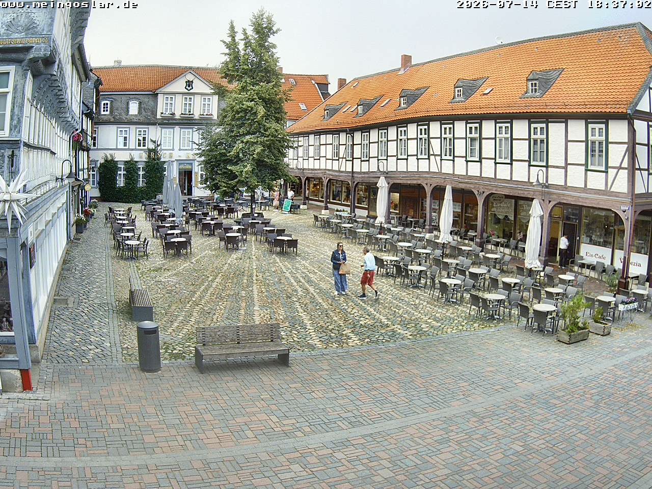 Archiv Foto Webcam Goslar - Schuhhof