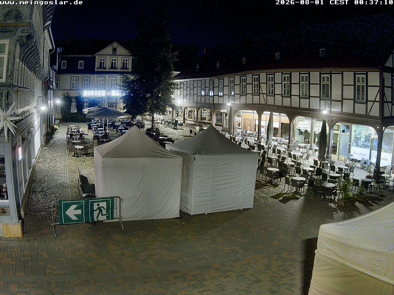 Archived image Webcam Goslar - Christmas Market