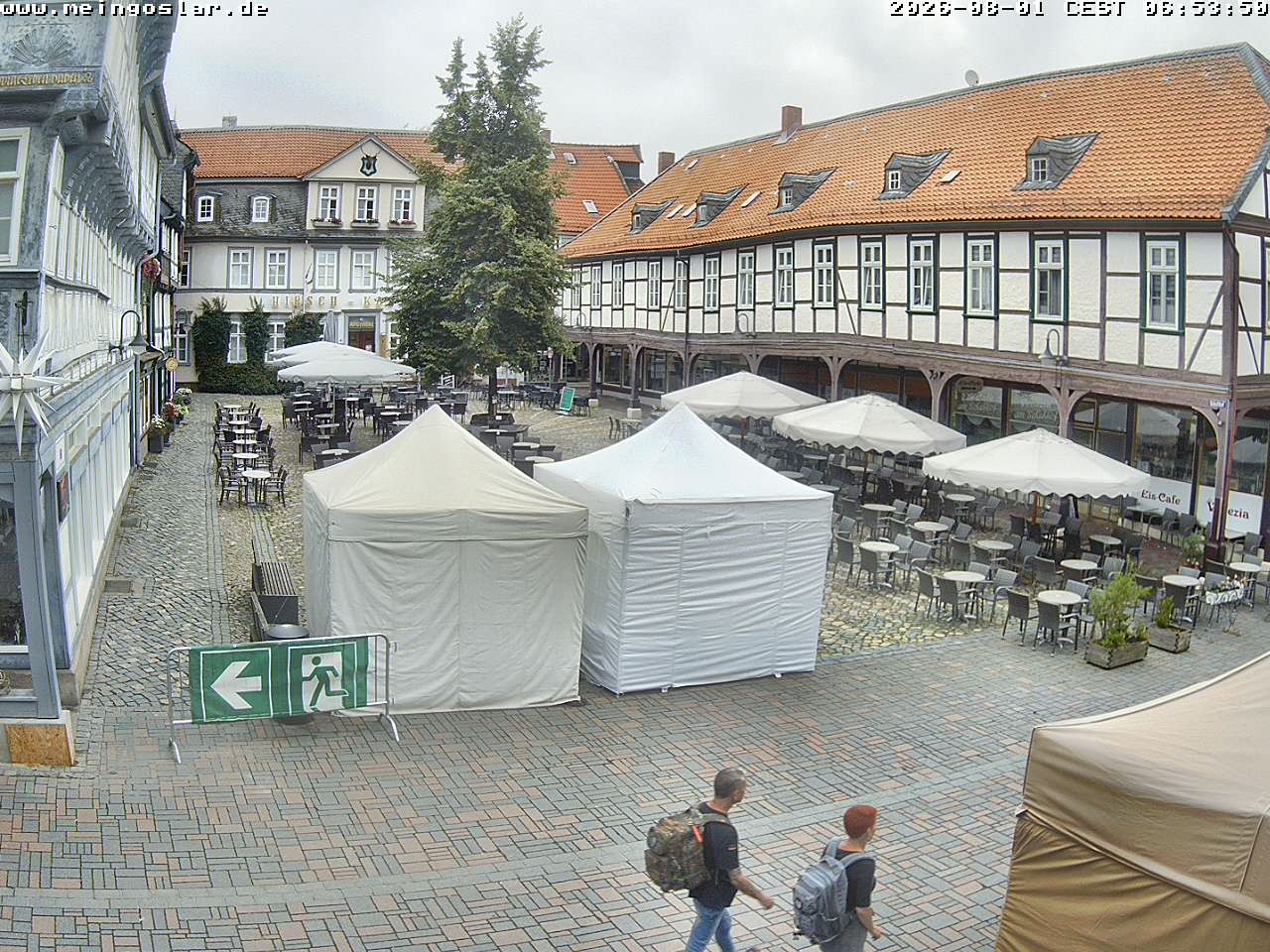 Archiv Foto Webcam Goslar - Schuhhof