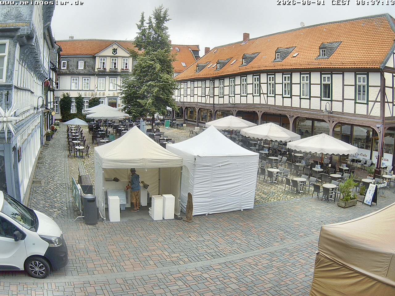 Archived image Webcam Goslar - Christmas Market