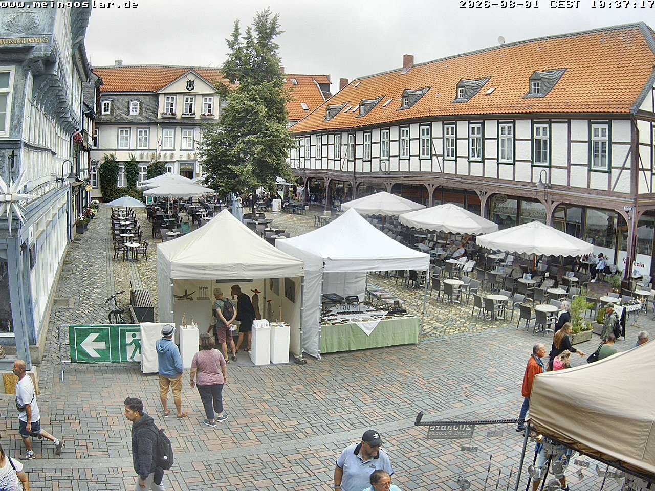 Archiv Foto Webcam Goslar - Schuhhof