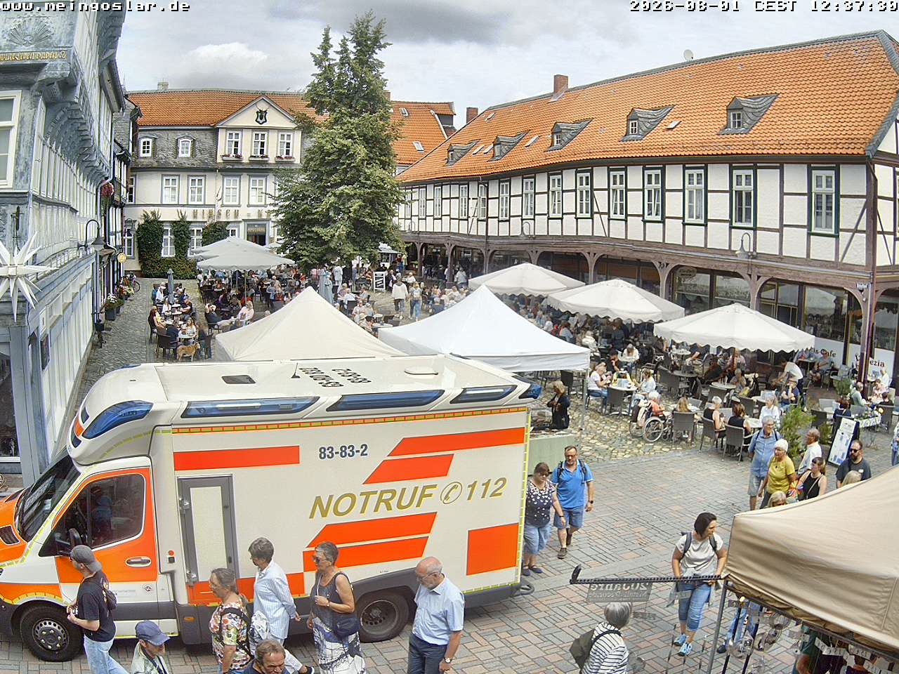 Archiv Foto Webcam Goslar - Schuhhof