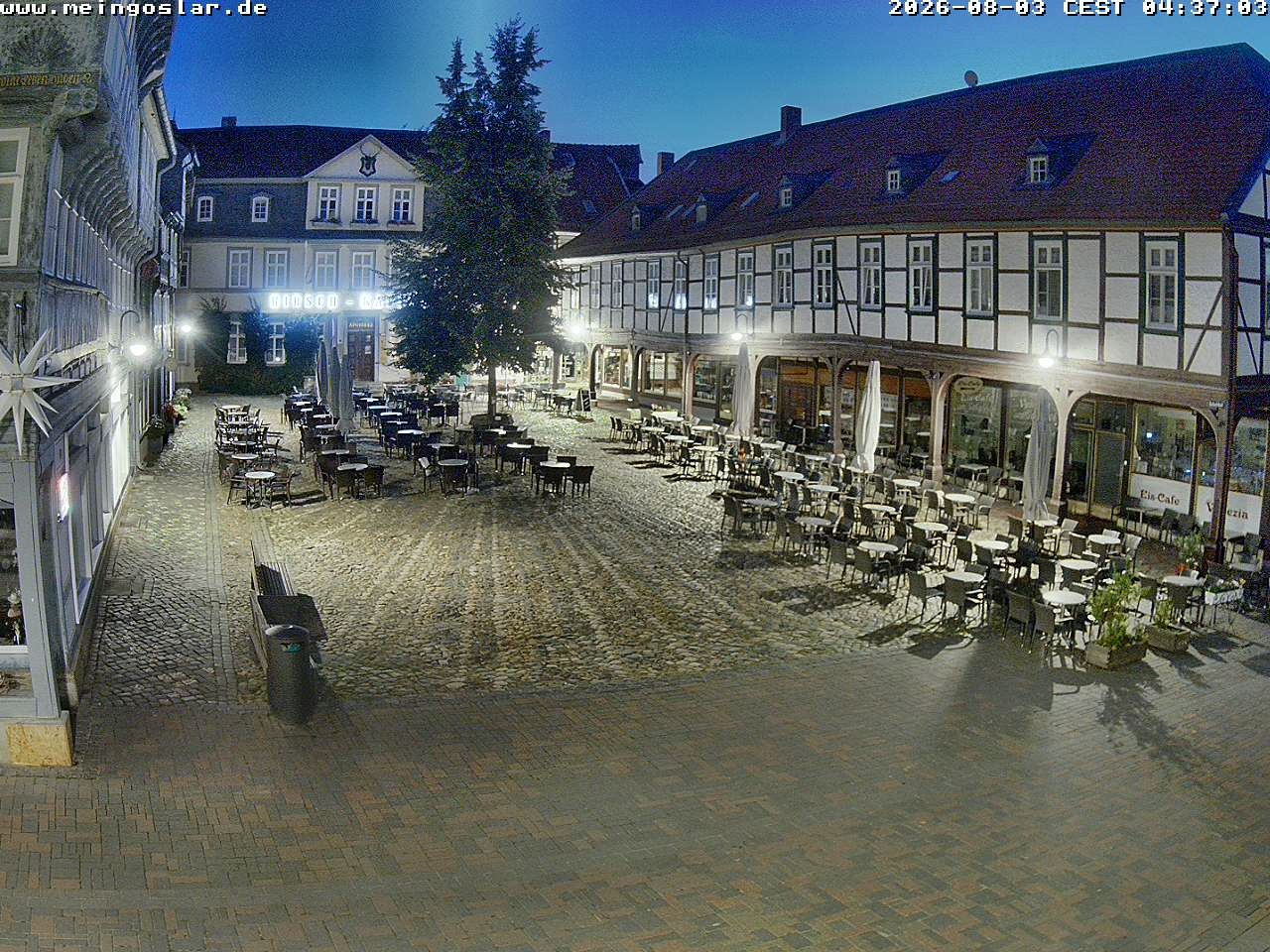 Archived image Webcam Goslar - Christmas Market
