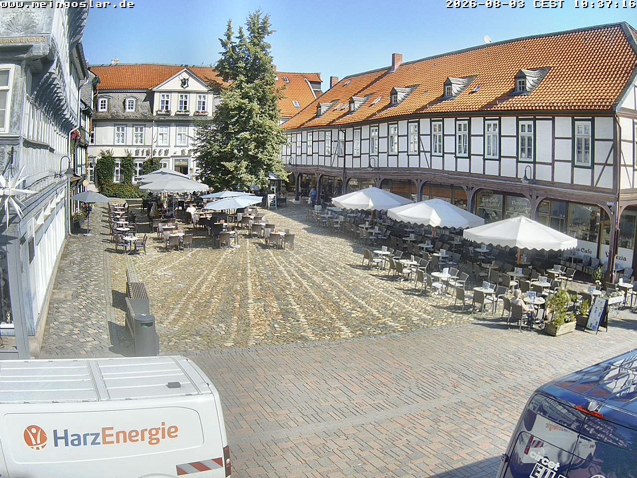 Archived image Webcam Goslar - Christmas Market