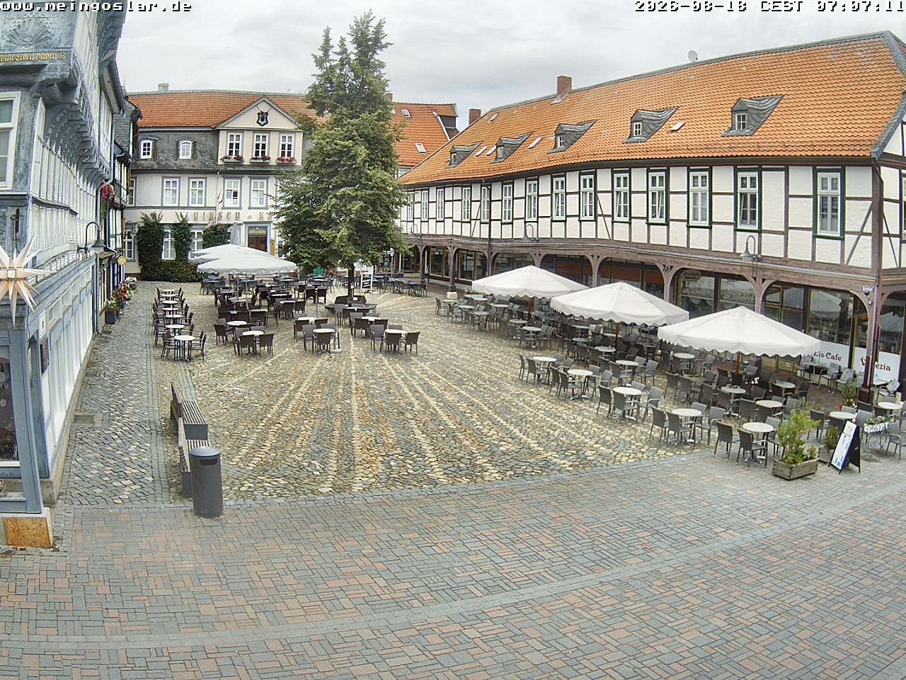 Archived image Webcam Goslar - Christmas Market