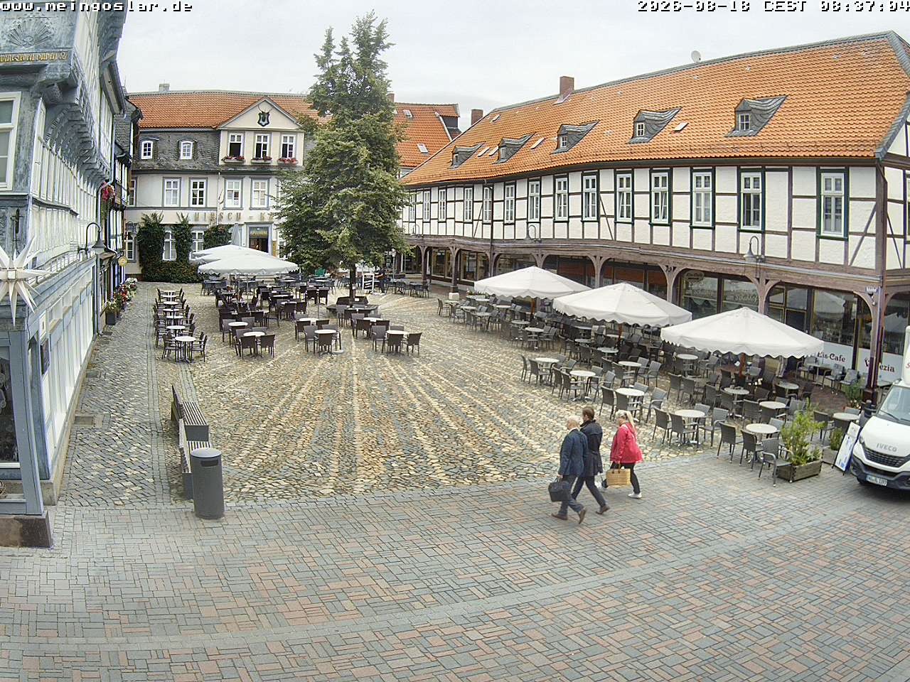 Archived image Webcam Goslar - Christmas Market