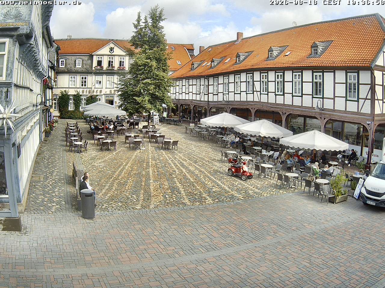 Archived image Webcam Goslar - Christmas Market