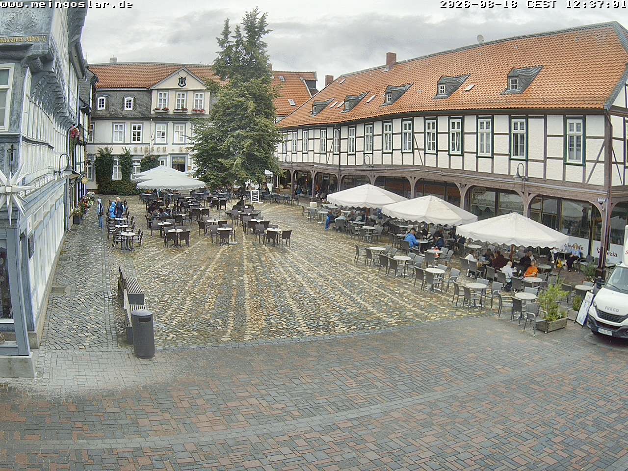 Archived image Webcam Goslar - Christmas Market