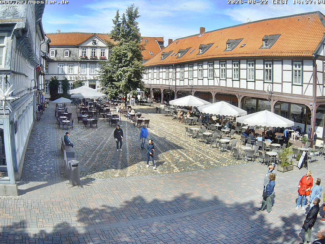 Archiv Foto Webcam Goslar - Schuhhof
