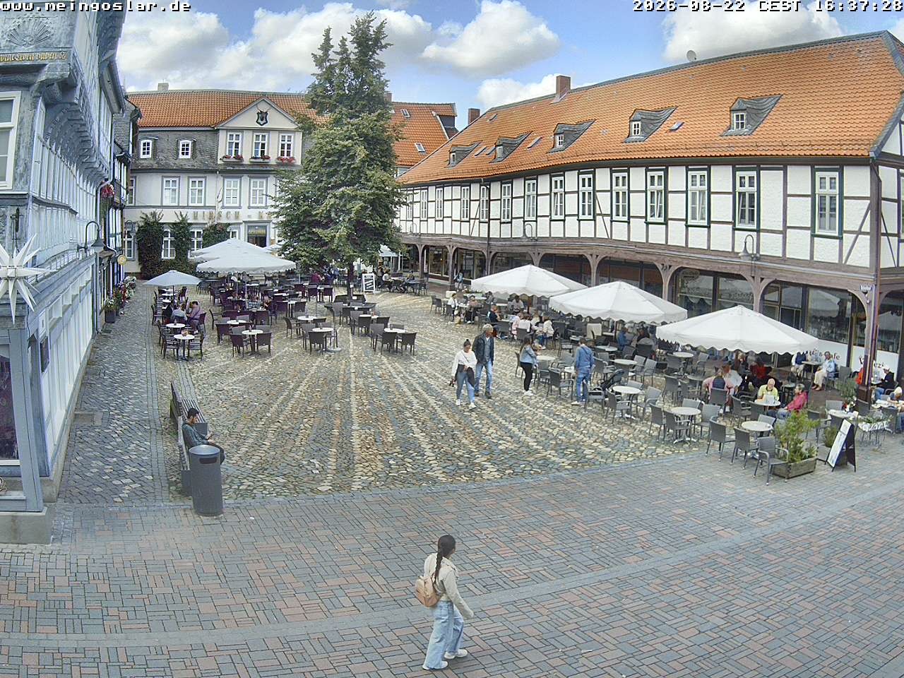 Archiv Foto Webcam Goslar - Schuhhof