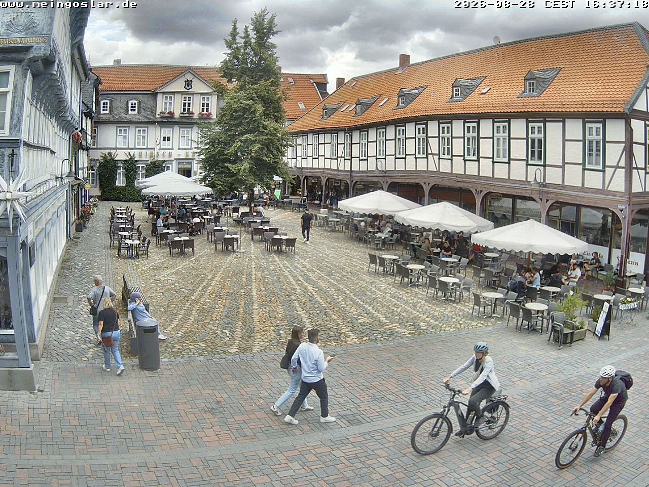 Archiv Foto Webcam Goslar - Schuhhof