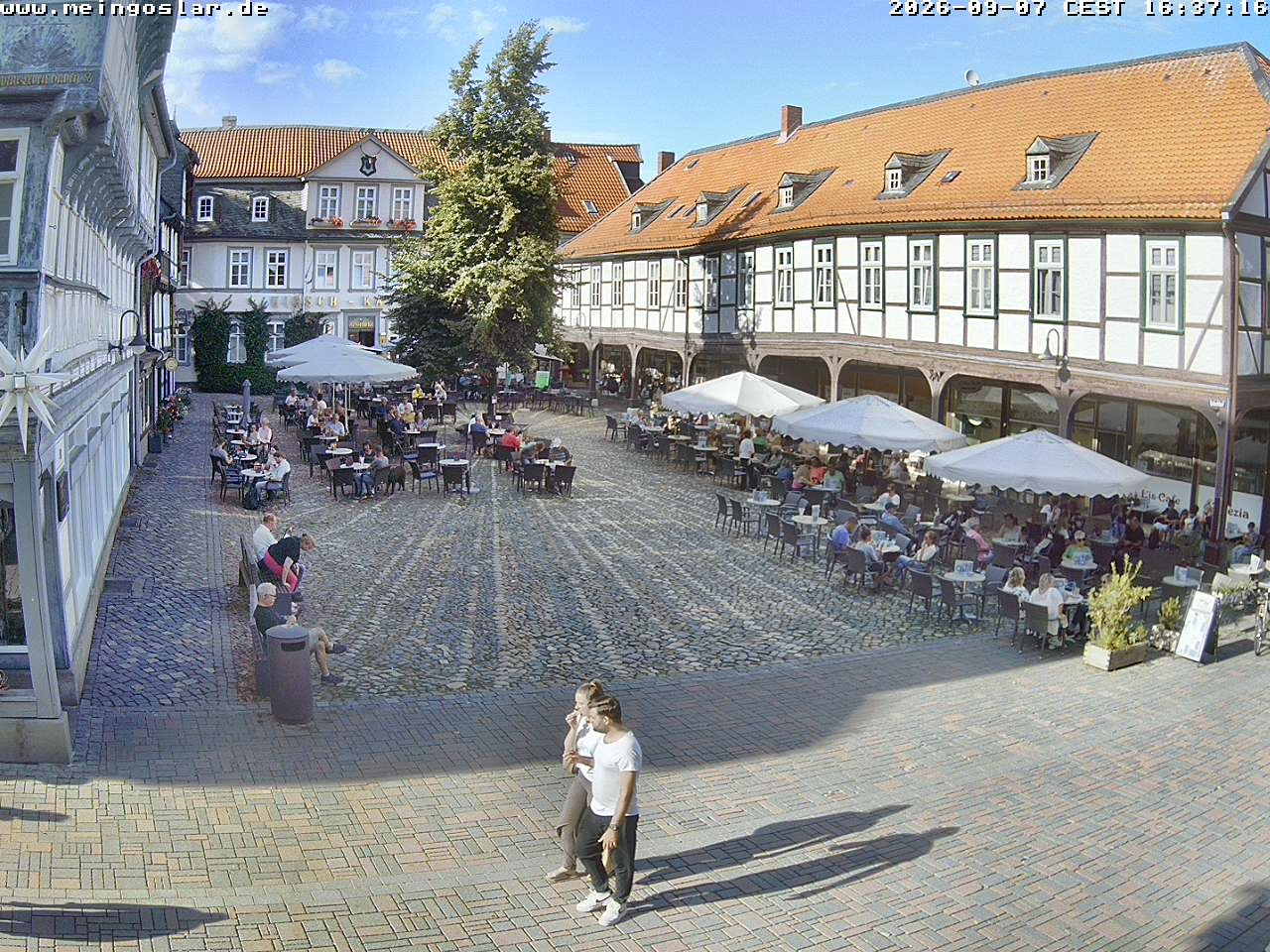 Archiv Foto Webcam Goslar - Schuhhof