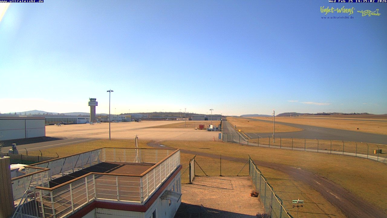 Archived image Webcam Airfield Kassel