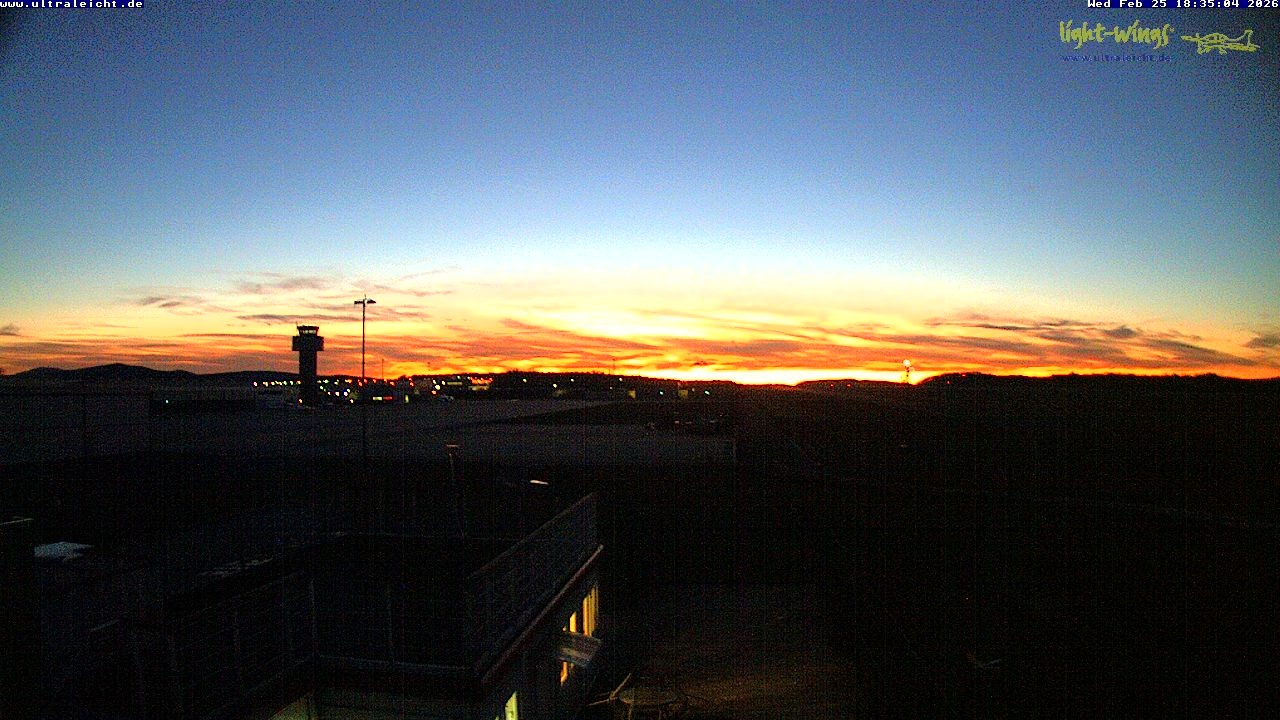 Archived image Webcam Airfield Kassel