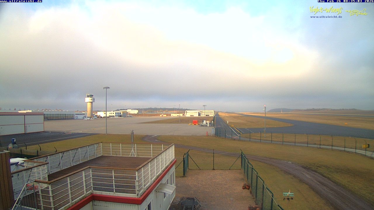 Archived image Webcam Airfield Kassel
