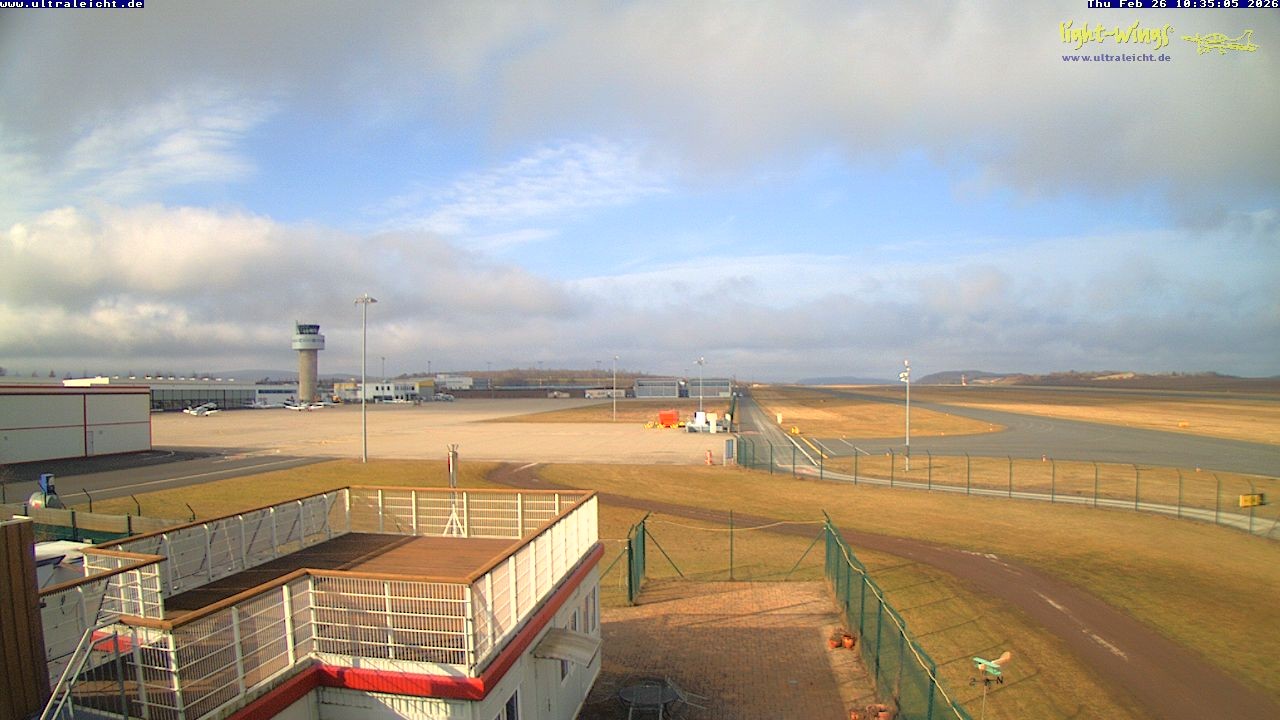 Archived image Webcam Airfield Kassel