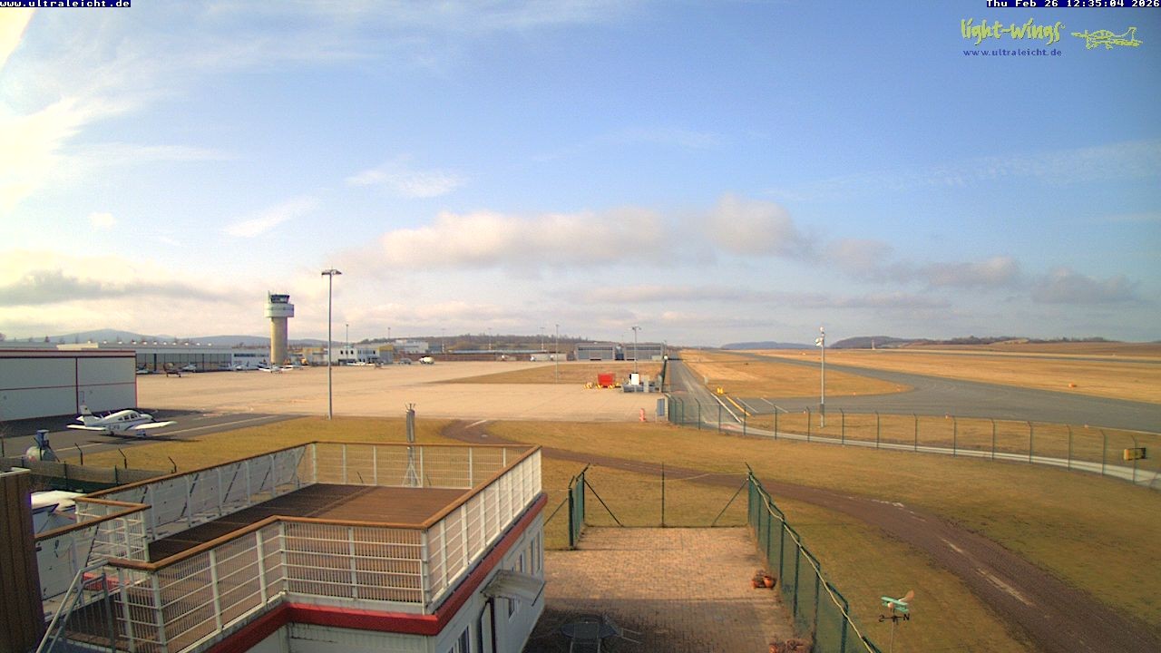 Archived image Webcam Airfield Kassel