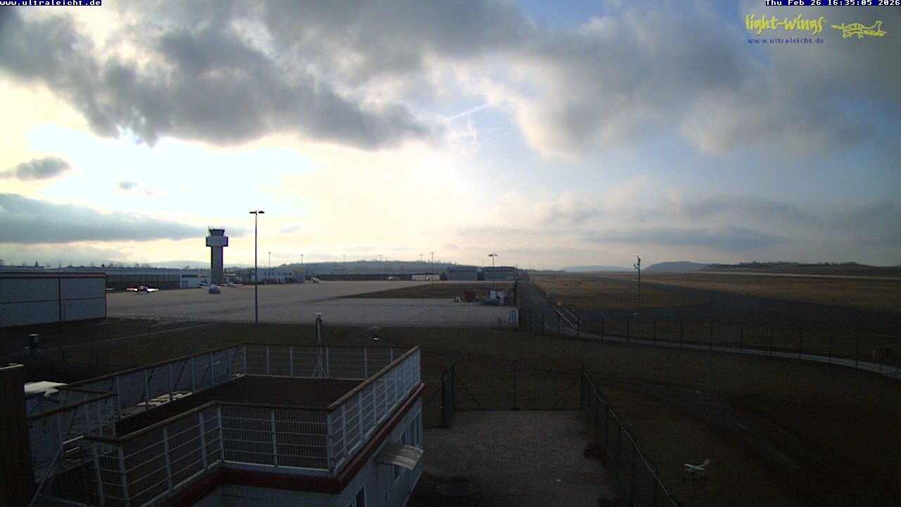 Archived image Webcam Airfield Kassel