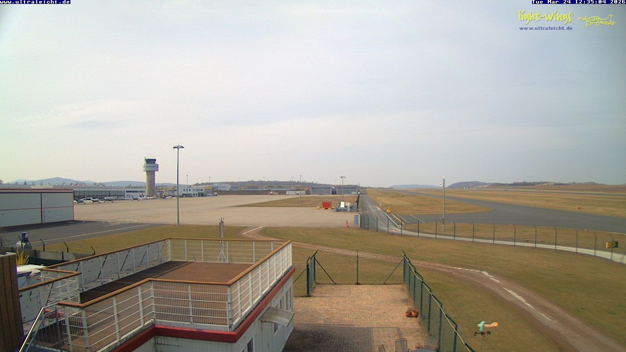 Archived image Webcam Airfield Kassel