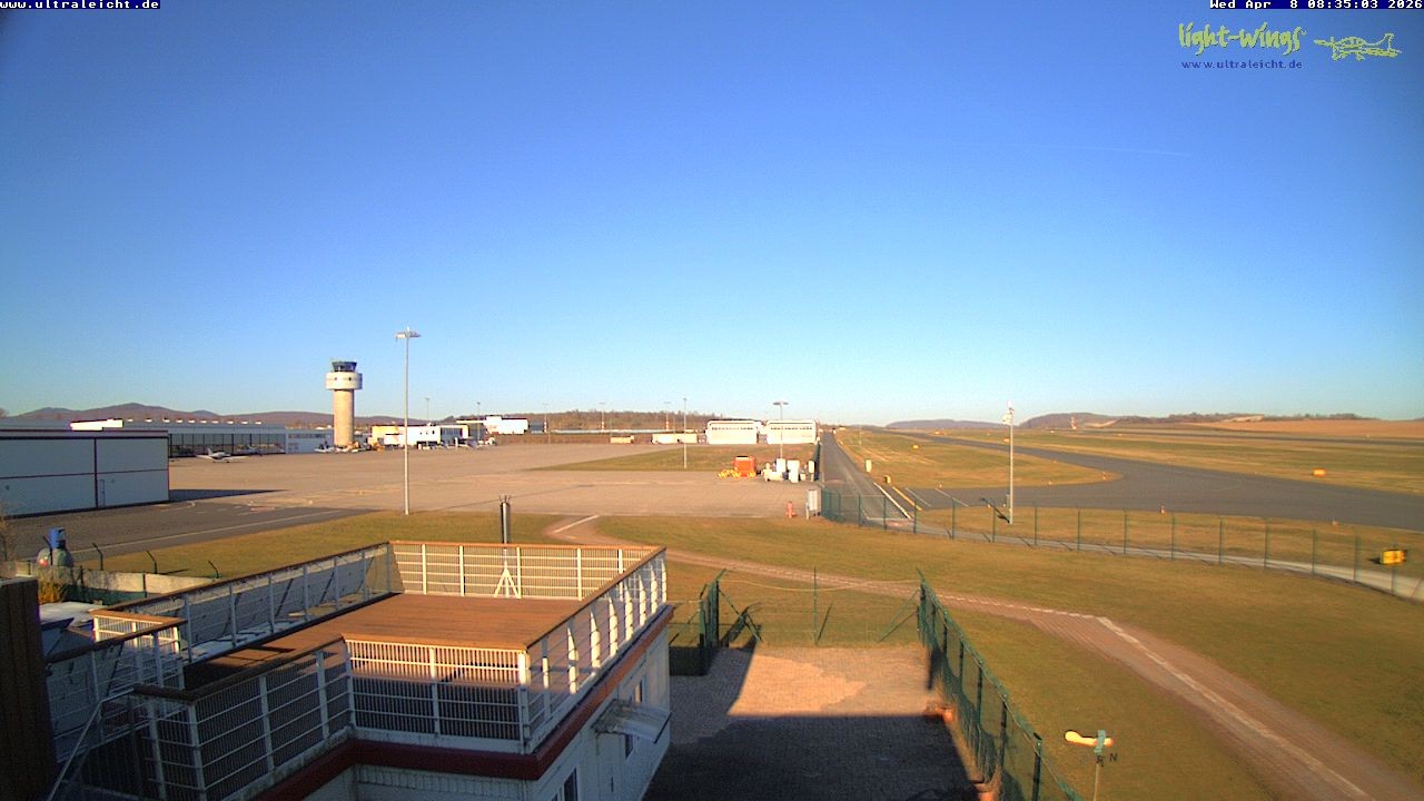 Archived image Webcam Airfield Kassel