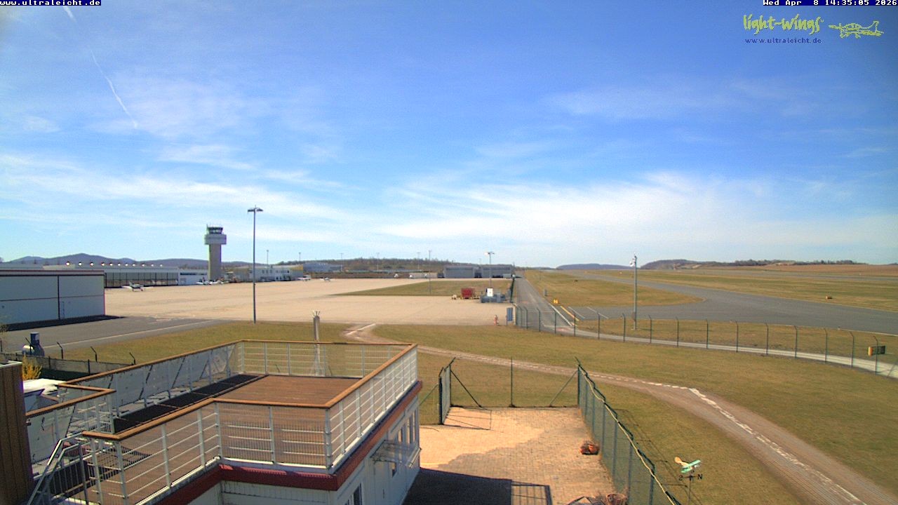 Archived image Webcam Airfield Kassel