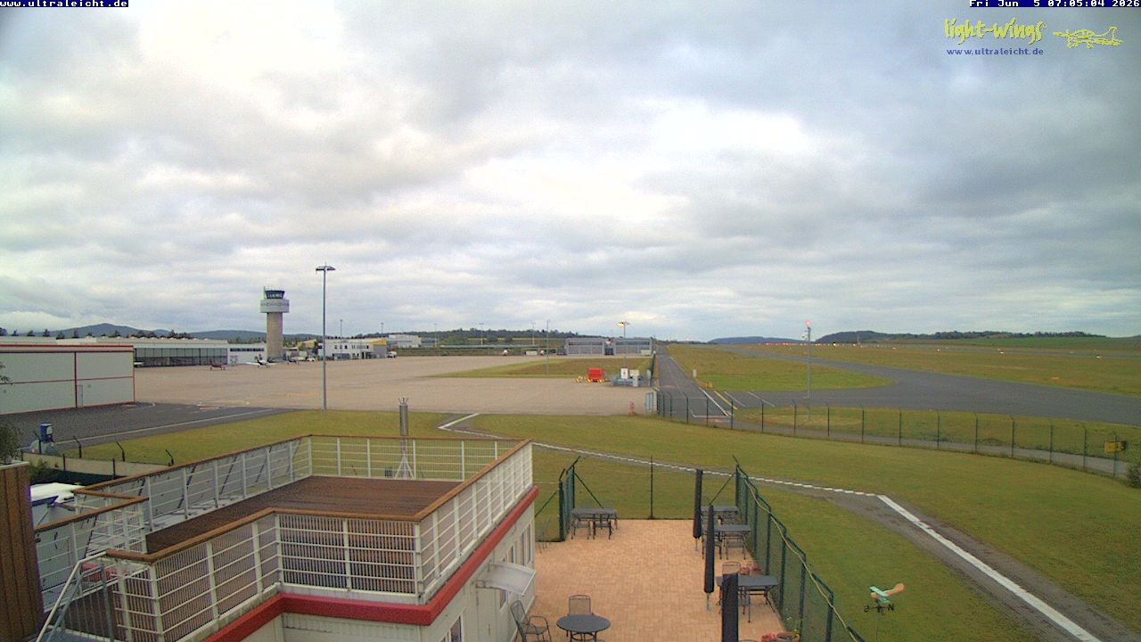 Archived image Webcam Airfield Kassel