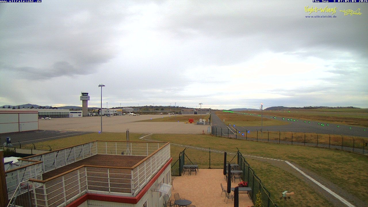 Archived image Webcam Airfield Kassel