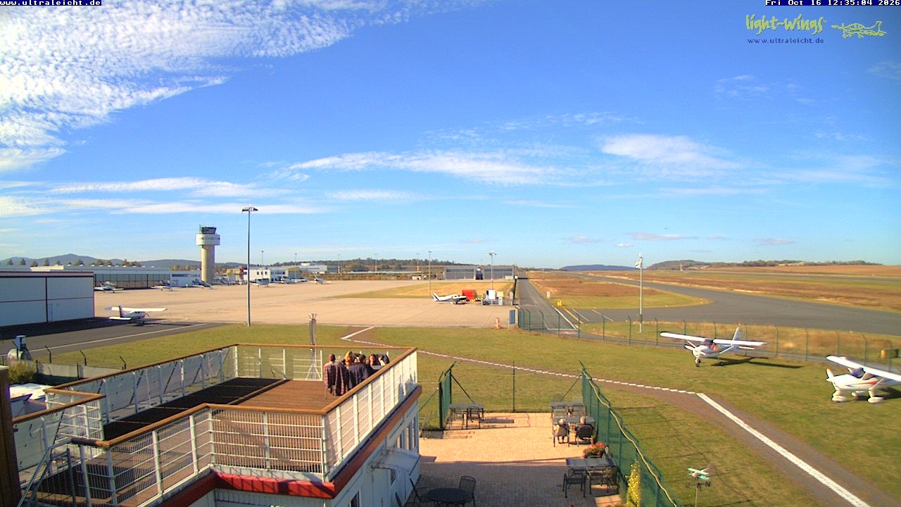 Archived image Webcam Airfield Kassel