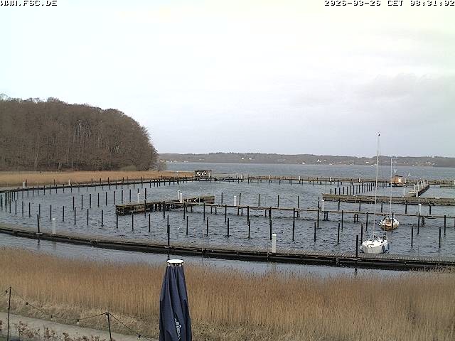 Archived image Webcam Marina Flensburg