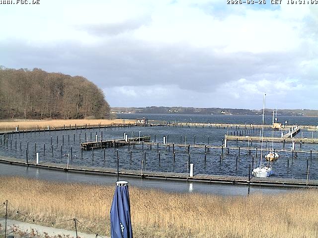 Archived image Webcam Marina Flensburg