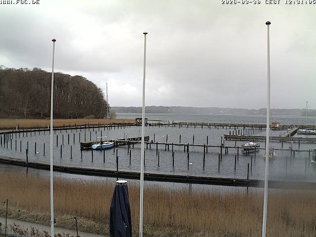 Archiv Foto Webcam Yachthafen Flensburg