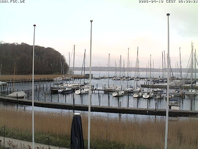 Archiv Foto Webcam Yachthafen Flensburg