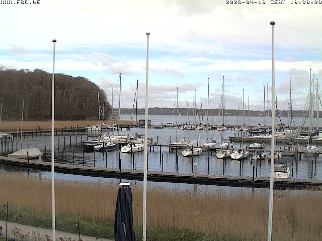 Archiv Foto Webcam Yachthafen Flensburg
