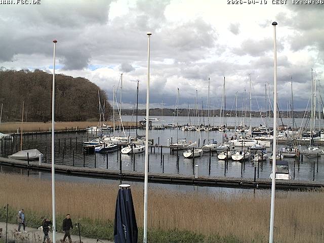 Archiv Foto Webcam Yachthafen Flensburg