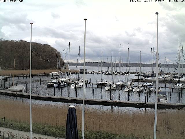 Archiv Foto Webcam Yachthafen Flensburg