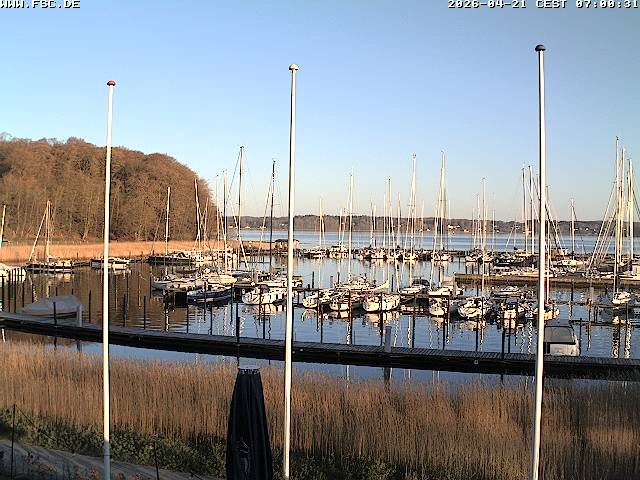 Archived image Webcam Marina Flensburg